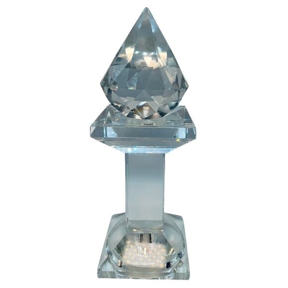 Rainbow Diamond Faceted Crystal Paperweights - Set of 3 - Etsy Large Diamond Crystal Paperweight Decor Bridal Rainbow Glamour Opulent Luxe 3.5\